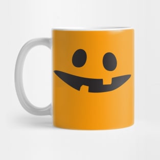 Silly Pumpkin Face Halloween Mug